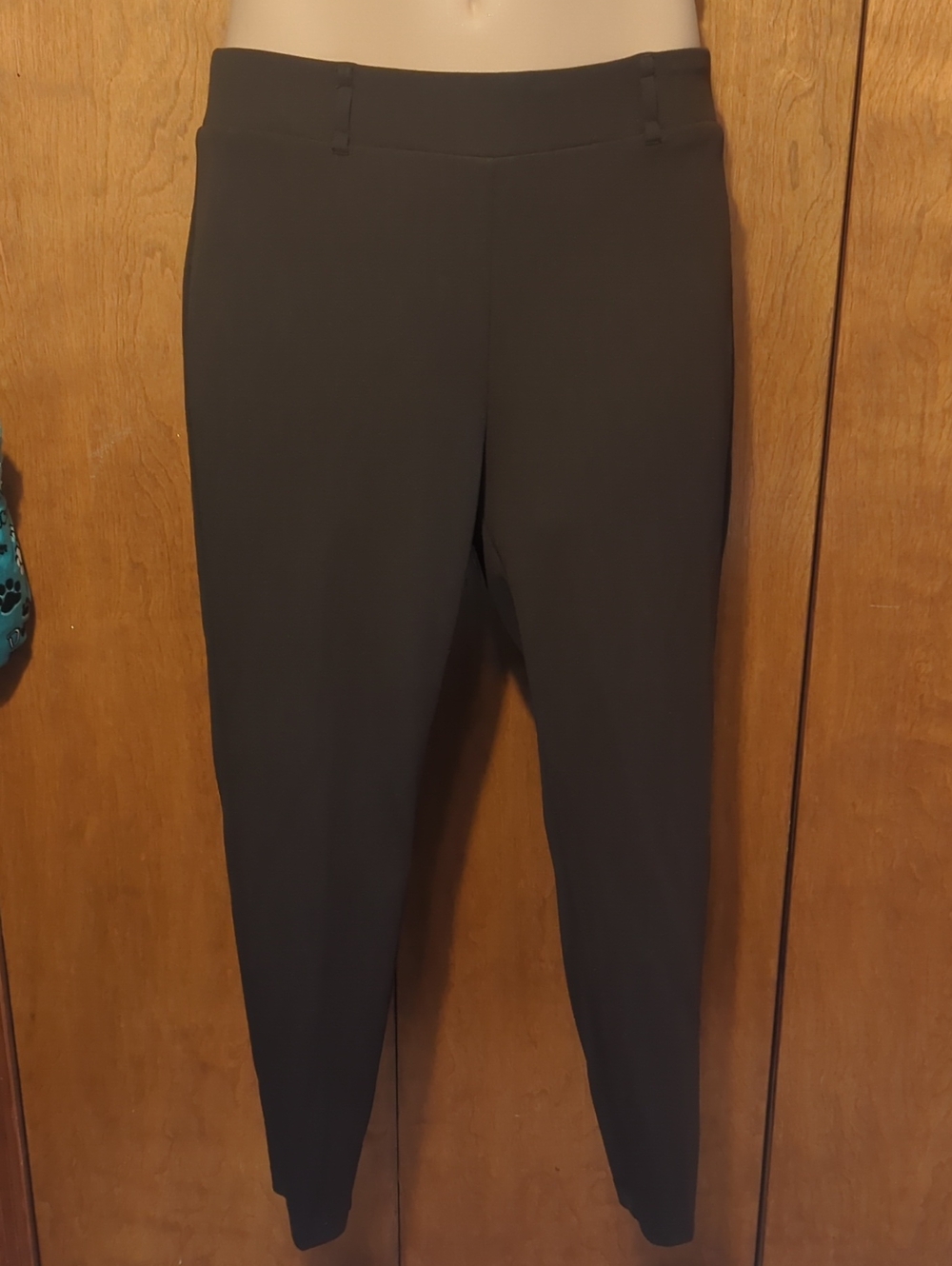 Soho Chocolate Slim Ponte Ankle Pants